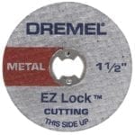 Metal dremel cutting disk good for carbon fiber