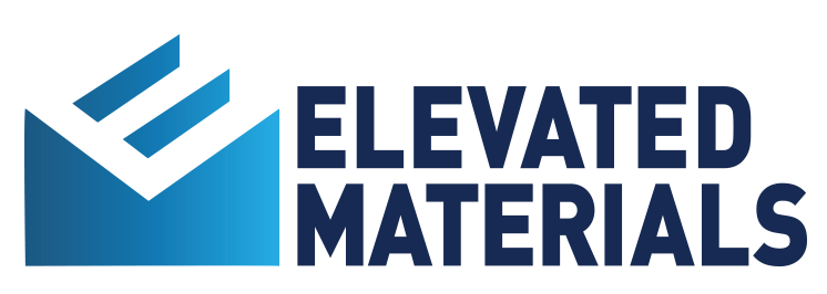 Elevated Materials EM Logo horizontal large