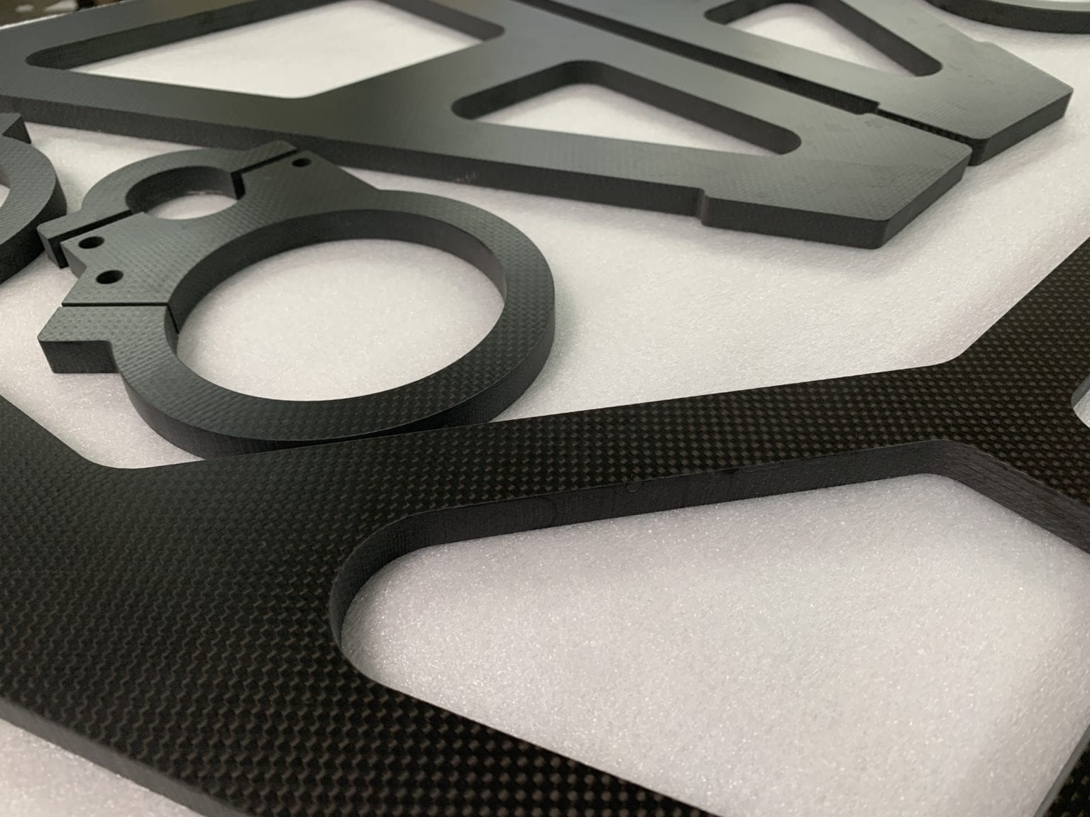 Carbon Fiber Manufacturing Waterjet and CNC Machining Elevated