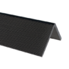 Carbon Fiber Angle - Plain Weave - 0.125in Thick - 5in x 48in